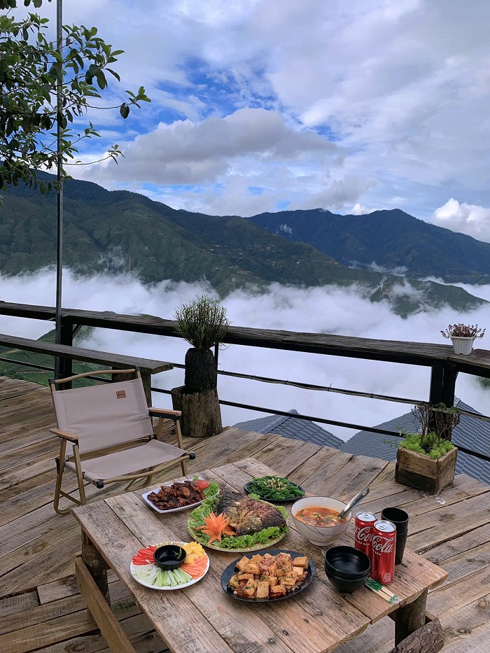 Đồi Mây Tà Xùa là quán ăn ngon tại Tà Xùa nằm ở khu trung tâm