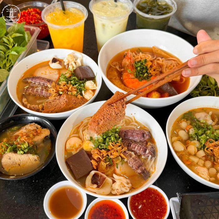 quán ăn vặt ở Vũng Tàu Hồ Chí Minh Bún riêu tôm Thuận Phúc