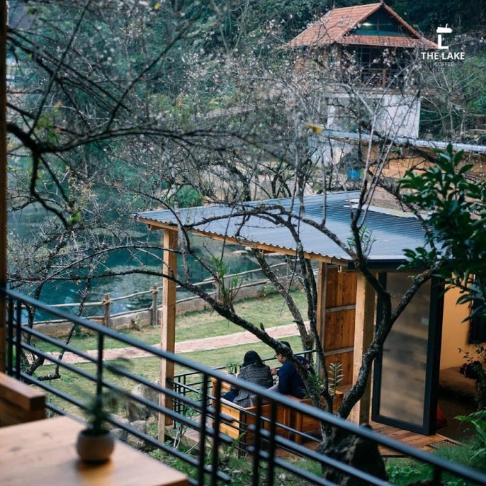 The Lake Coffee Mộc Châu lãng mạn vào mùa xuân