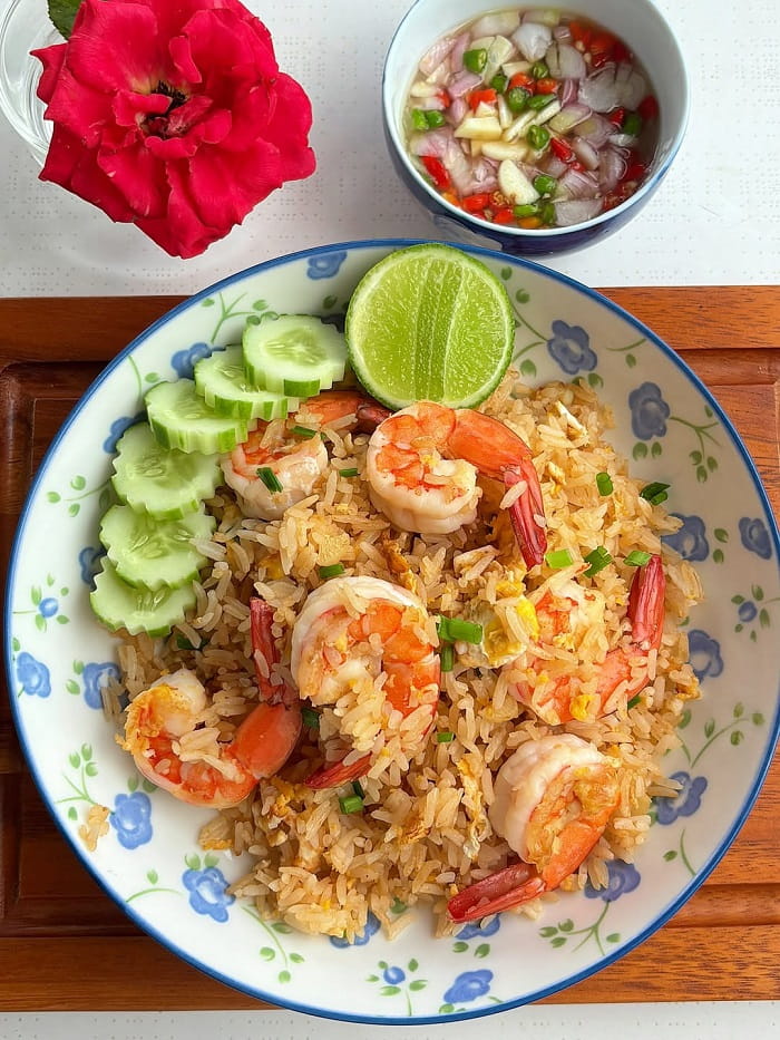 Các loại cơm chiên Khao Pad