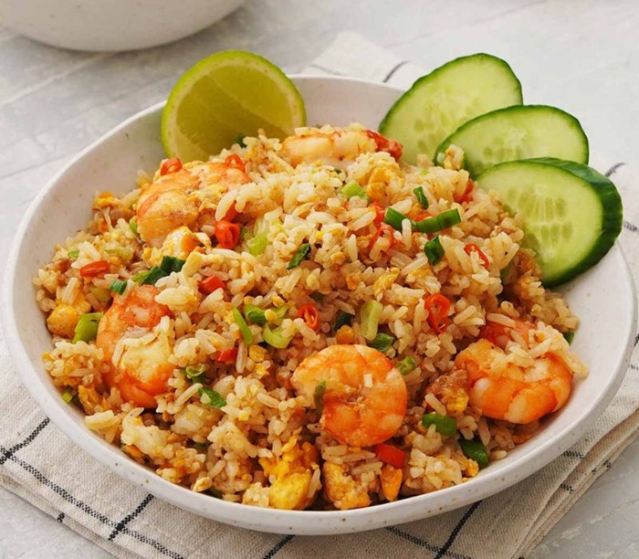 Hương vị cơm chiên Khao Pad Thái Lan