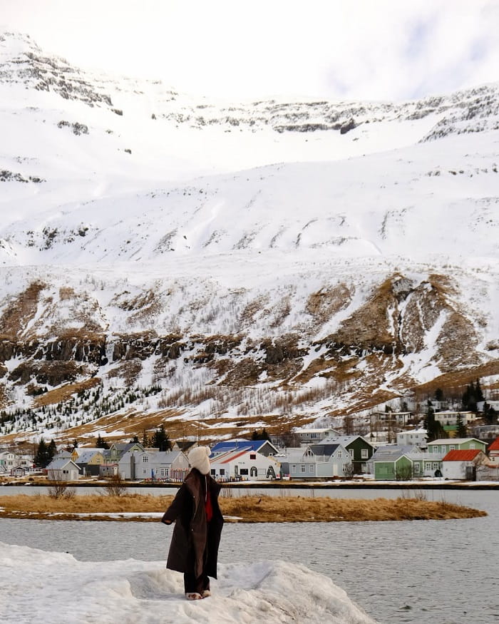 Vịnh Seydisfjordur là địa điểm tham quan hàng đầu ở vùng East Fjords Iceland