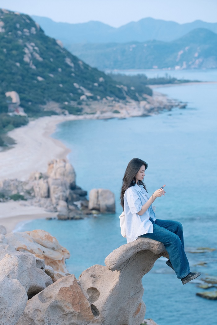 Biển vô cực Mỹ Hòa Ninh Thuận - check-in