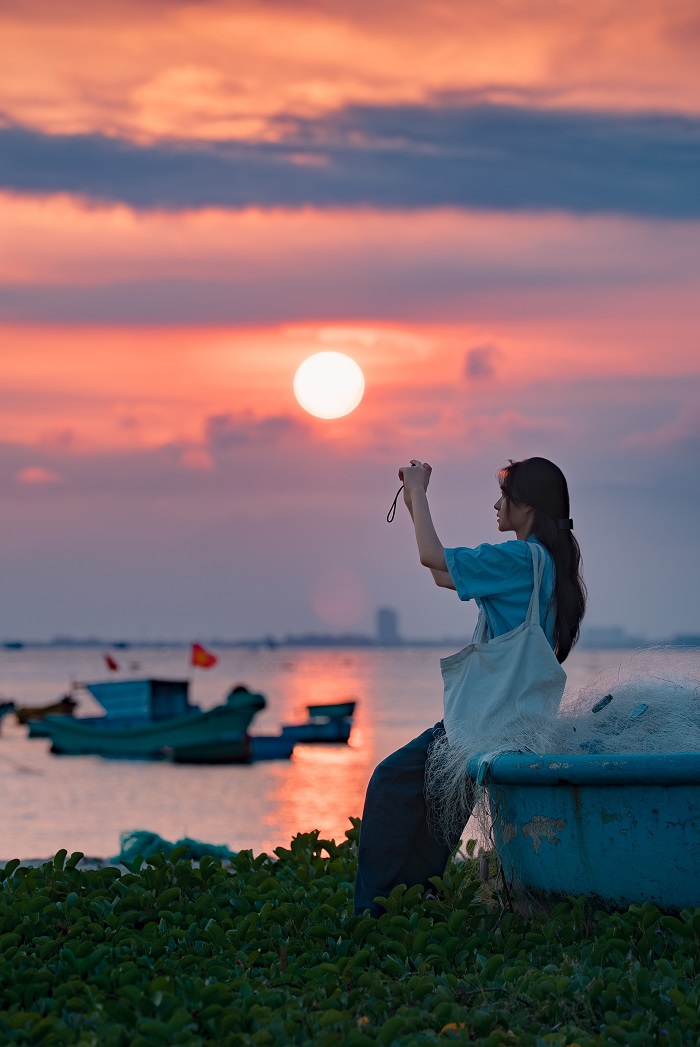 Biển vô cực Mỹ Hòa Ninh Thuận - check-in
