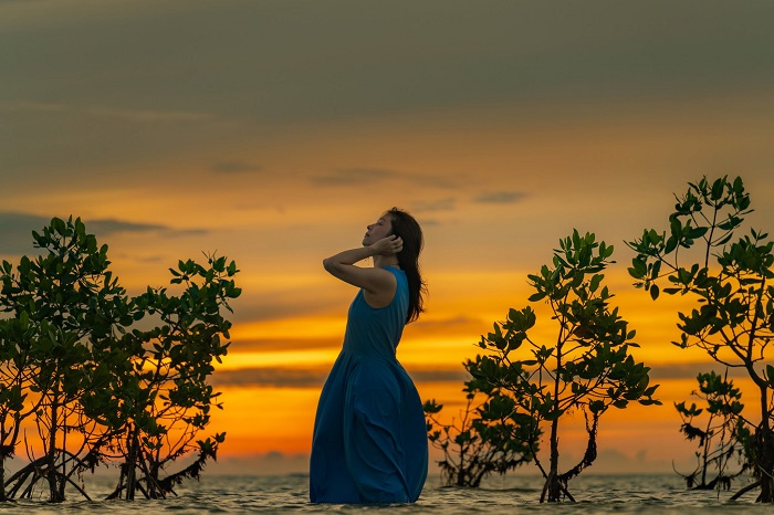 Biển vô cực Mỹ Hòa Ninh Thuận - thời điểm