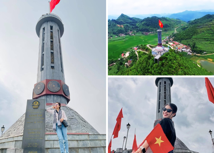 Cột cờ Lũng Cú linh thiêng ở đất trời cực bắc Việt Nam - Ảnh: Internet