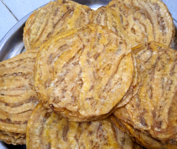 Đặc sản chuối khô Cà Mau 