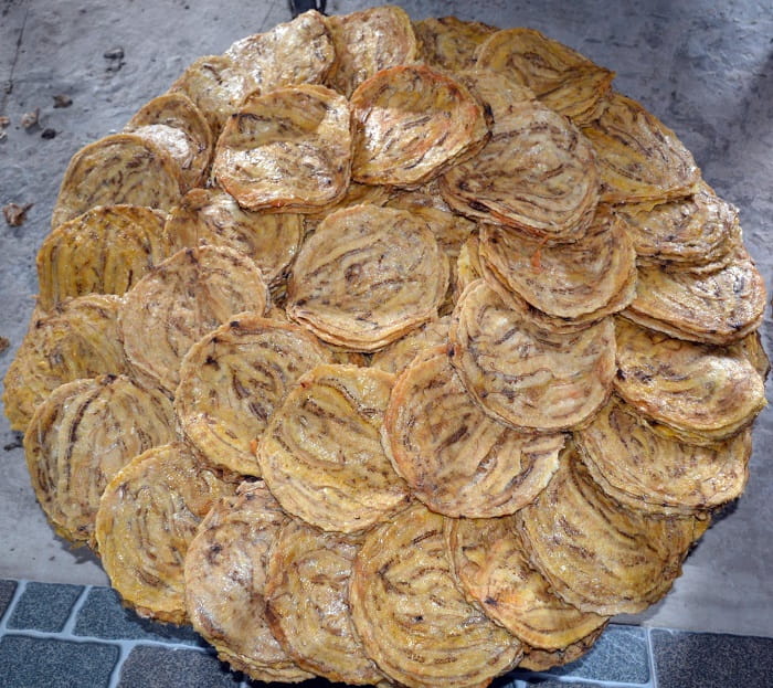 Đặc sản chuối khô Cà Mau 