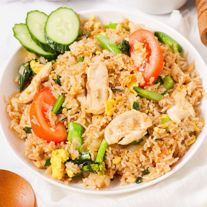 Hương vị cơm chiên Khao Pad