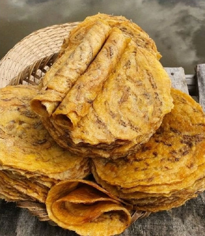 Đặc sản chuối khô Cà Mau 