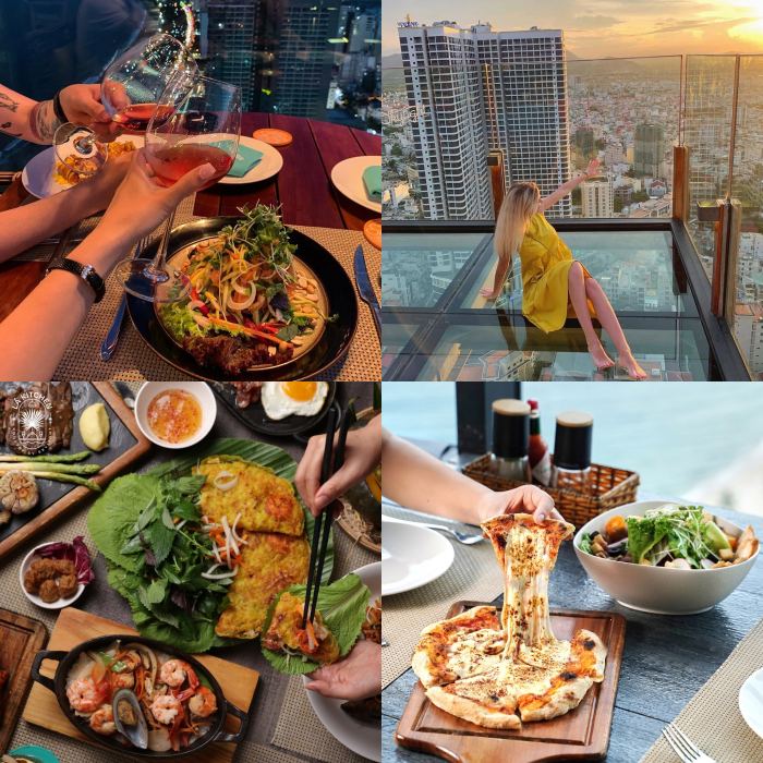  quán Tây ở Nha Trang  Lá Kitchen & Skylight