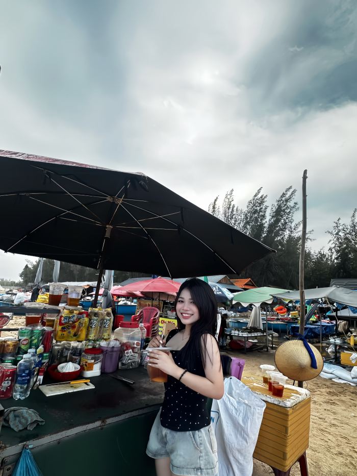 làng chài Cam Bình Lagi