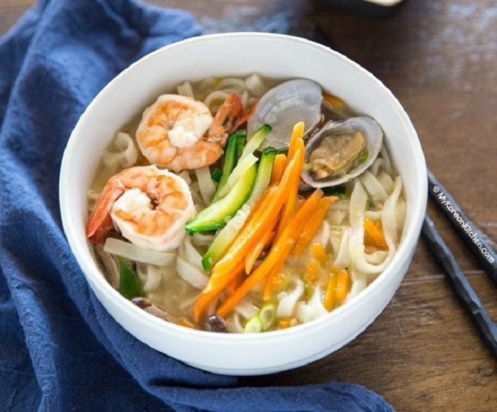 Các loại mì lạnh Hàn Quốc