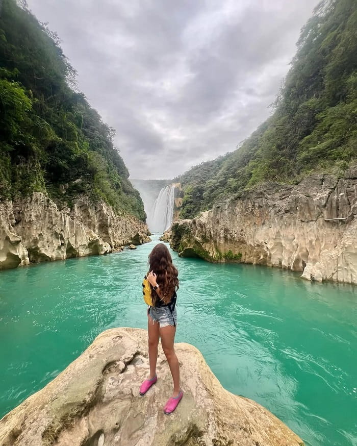 Chinh phục thác Tamul Mexico