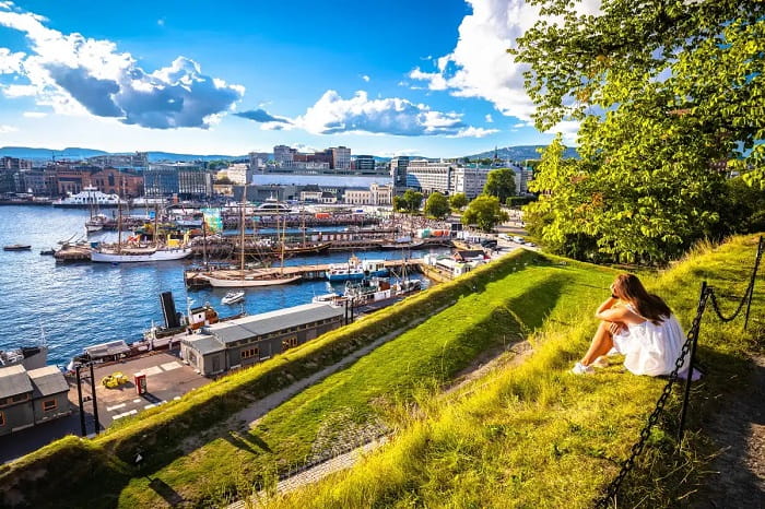 Oslo là thành phố nổi tiếng ở Na Uy