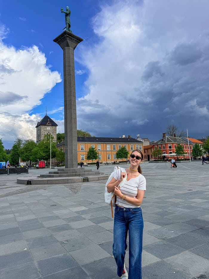 Trondheim là thành phố nổi tiếng ở Na Uy