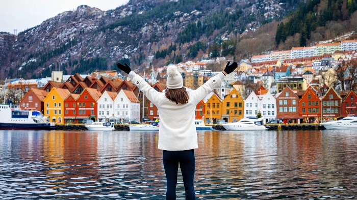 Bergen là thành phố nổi tiếng ở Na Uy