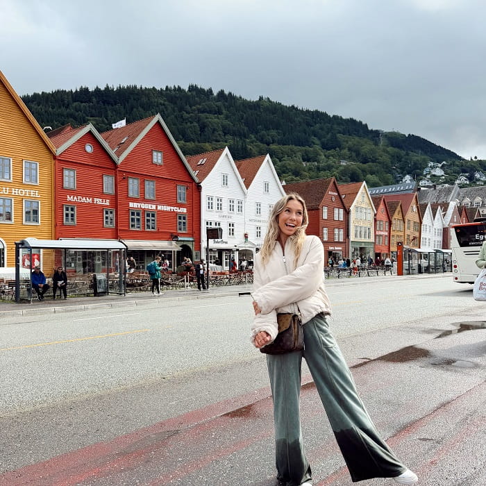 Bergen là thành phố nổi tiếng ở Na Uy