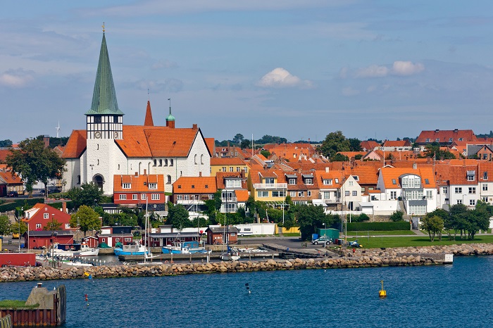 Ronne là điểm tham quan nổi bật ở đảo Bornholm Đan Mạch