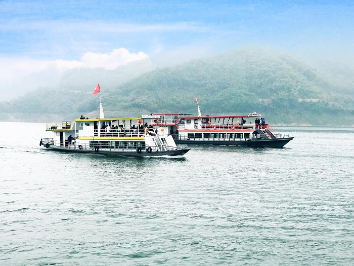 Khu du lịch sinh thái Ngòi Hoa - đường đi