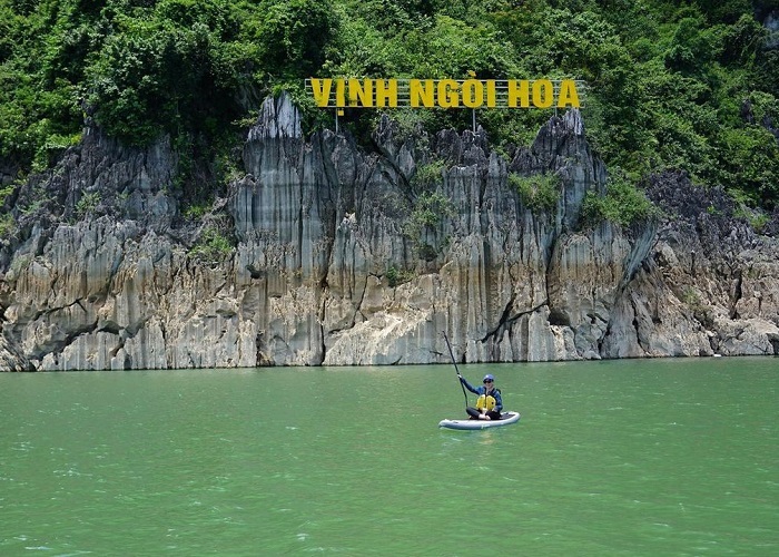 Khu du lịch sinh thái Ngòi Hoa - ngắm cảnh quan lòng hồ