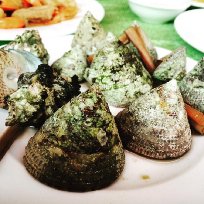 Ốc vú nàng – món ăn tạo nên sự độc đáo cho ẩm thực Côn Đảo