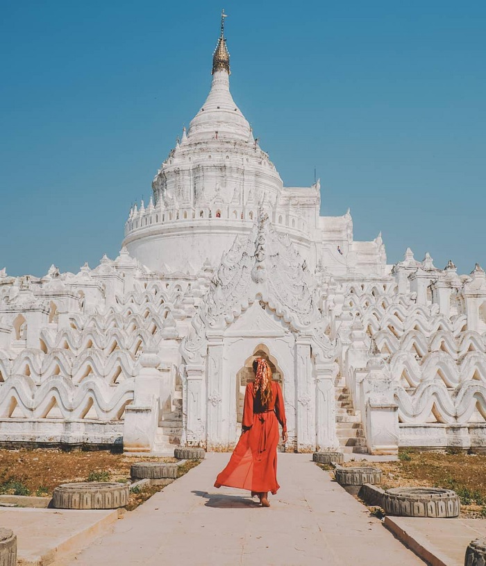 Chùa Hsinbyume - Ngôi chùa đẹp đến nao lòng ít người biết ở Myanmar