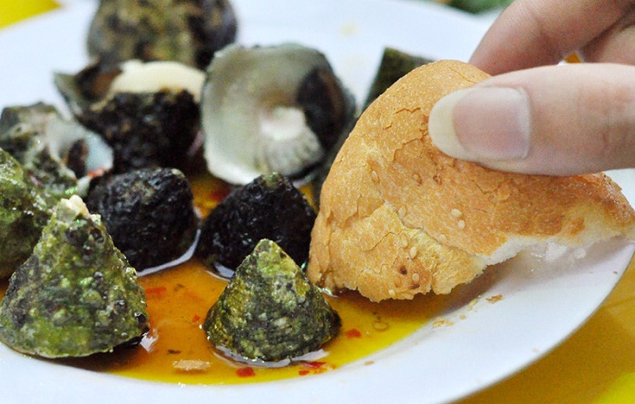 Ốc vú nàng – món ăn tạo nên sự độc đáo cho ẩm thực Côn Đảo