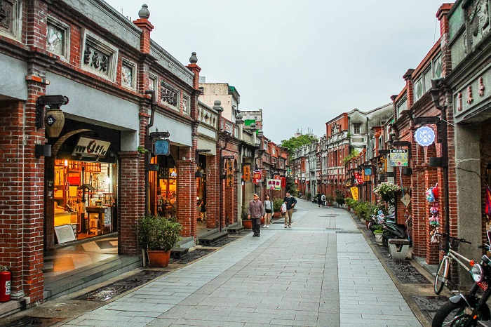 Dạo bước ở phố cổ Đạm Thủy Đài Loan