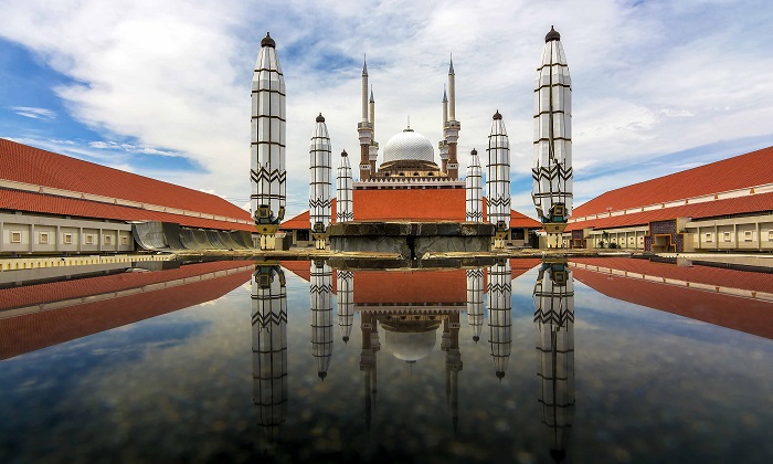Nhà thờ Hồi giáo lớn của Trung Java - vùng trung tâm Java Indonesia