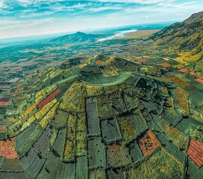 Chu Dang Ya volcano - Panoramic 