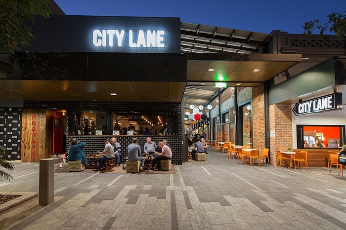 Khu ẩm thực City Lane - Thị trấn Townsville