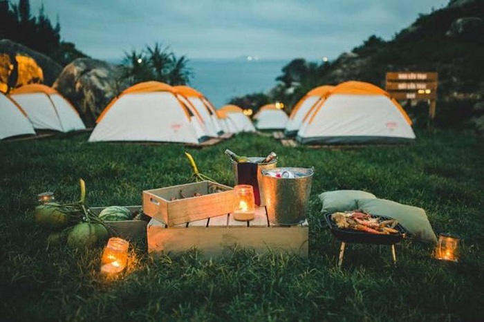 Autumn experiences in Quy Nhon night camping