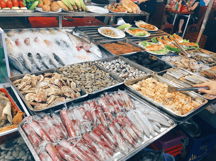 Address to eat seafood Phu Quoc - Phu Quoc night market