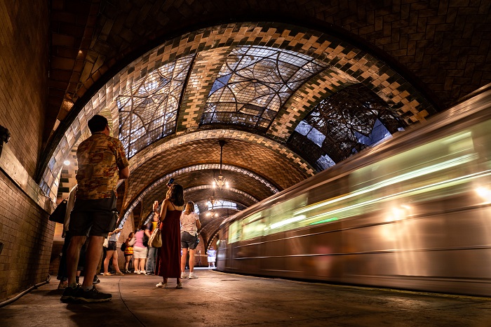 ga tàu điện ngầm đẹp nhất thế giới - Ở new york