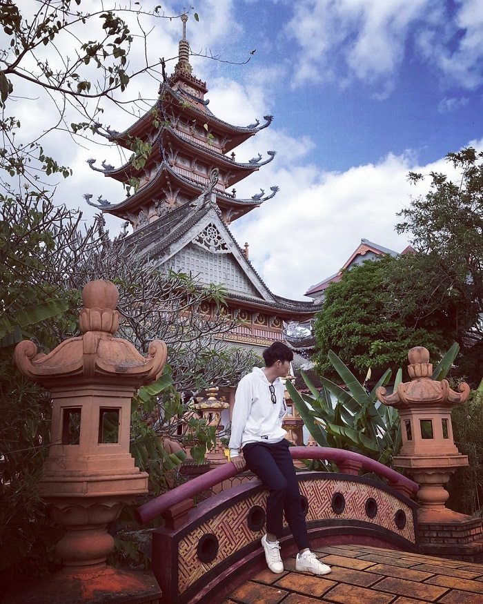 check-in at Buu Minh Gia Lai pagoda
