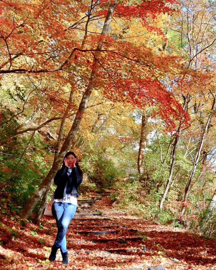 tận hưởng khung cảnh mùa thu - hẻm núi Naruko Gorge Nhật Bản