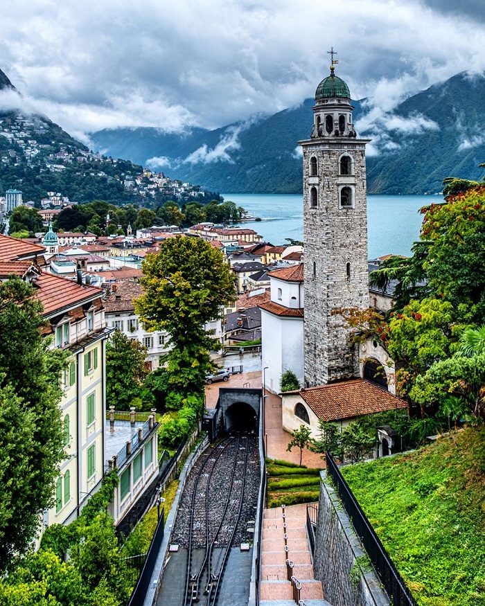 Thành phố Lugano Thụy Sĩ - Khu phố cổ Lugano