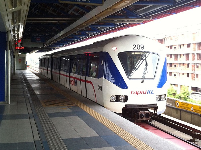 Kinh nghiệm đi lại ở Kuala Lumpur bằng tàu điện
