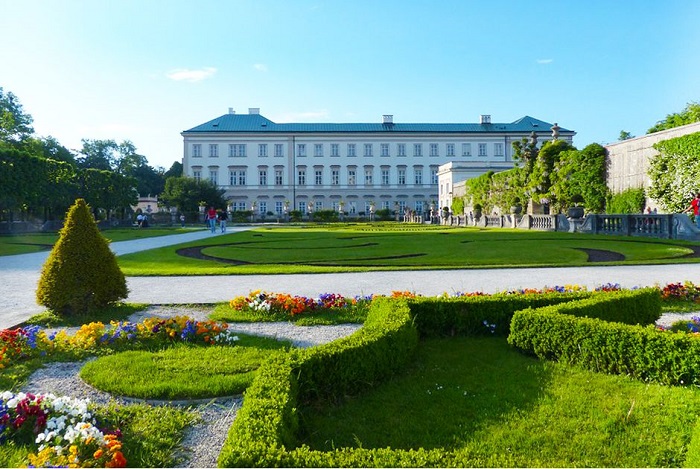 kinh nghiệm du lịch Salzburg-Cung điện Mirabell (Schloss Mirabell)