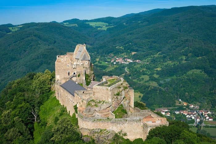 lâu đài đẹp nhất nước Áo - lâu đài Gallenstein
