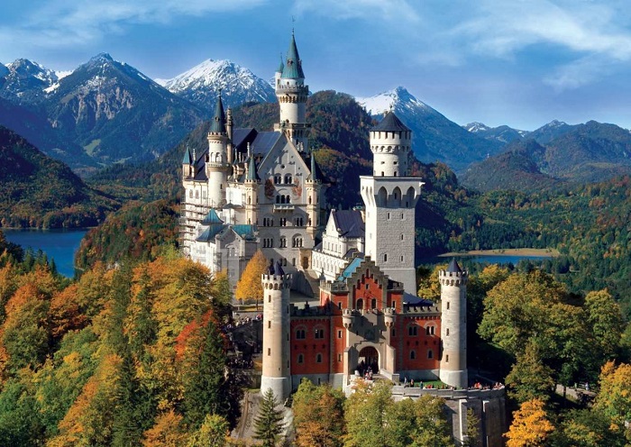lâu đài đẹp nhất nước Áo - lâu đài Burg_Neuhaus