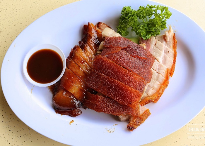 Món ăn đặc sản Hồng Kông - Món lợn quay