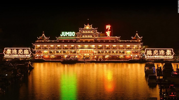 nhà hàng Jumbo - một trong những nhà hàng ngon nhất Hong Kong