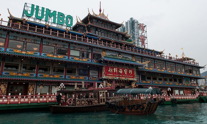 nhà hàng Jumbo - một trong những nhà hàng ngon nhất Hong Kong