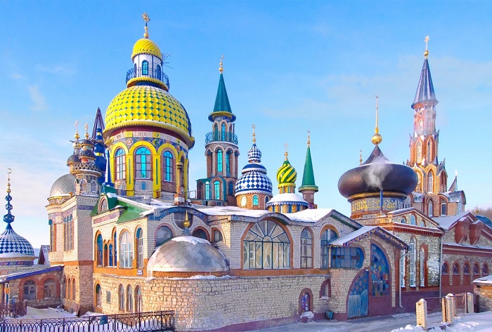 Kinh nghiệm du lịch Kazan -nhà thờ 