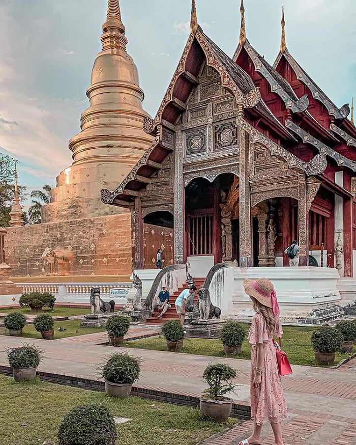 ngày thường - thời điểm bình yên của chùa Wat Phra Singh