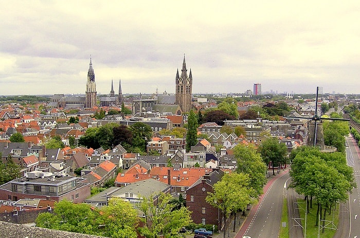 Tòa thị chính Delft - Nhà thờ Nieuwe Kerk