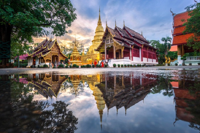  tòa nhà cổ - các công trình kiến trúc của chùa Wat Phra Singh