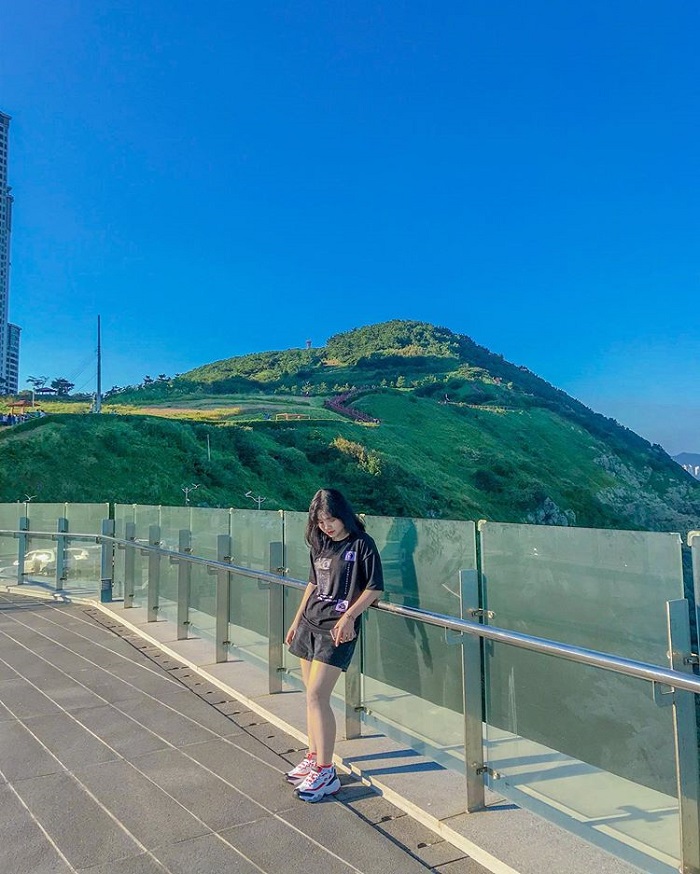 đi bộ trên cầu Oryukdo Skywalk - trải nghiệm ở Busan